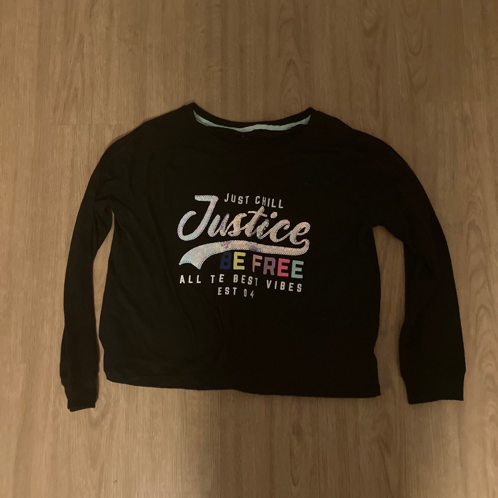 Black justice T-shirt